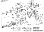 Bosch 0 601 174 741 ELECTRONIC Percussion Drill 110 V / GB Spare Parts ELECTRONIC